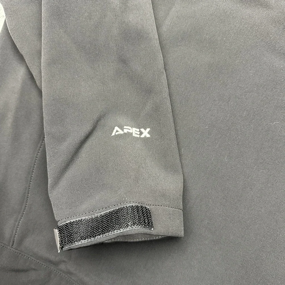 The North Face Mens Size Large Apex Bionic ANA1 Black Full-Zip Soft Shell Jacket